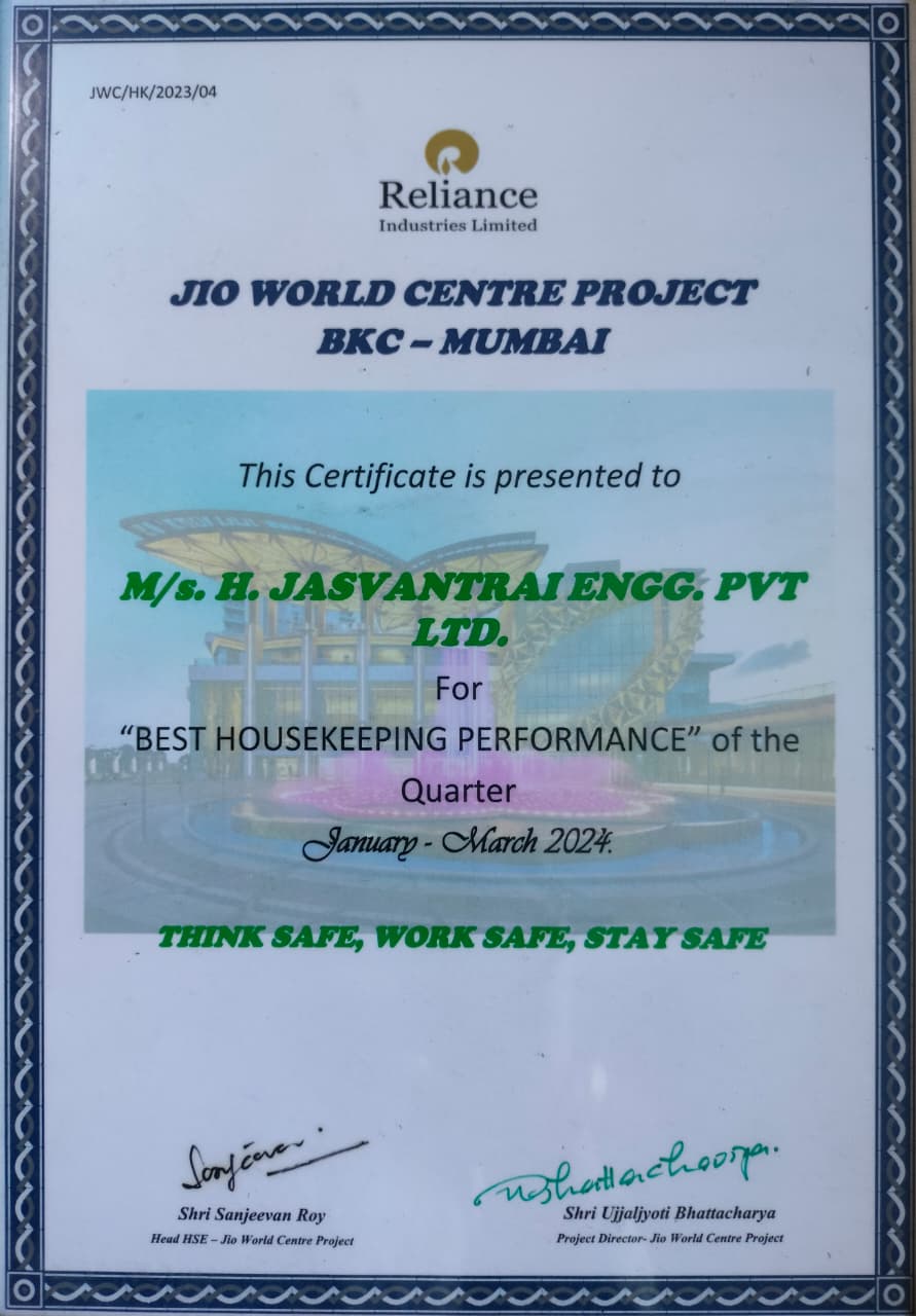 Award From Jio World Centre